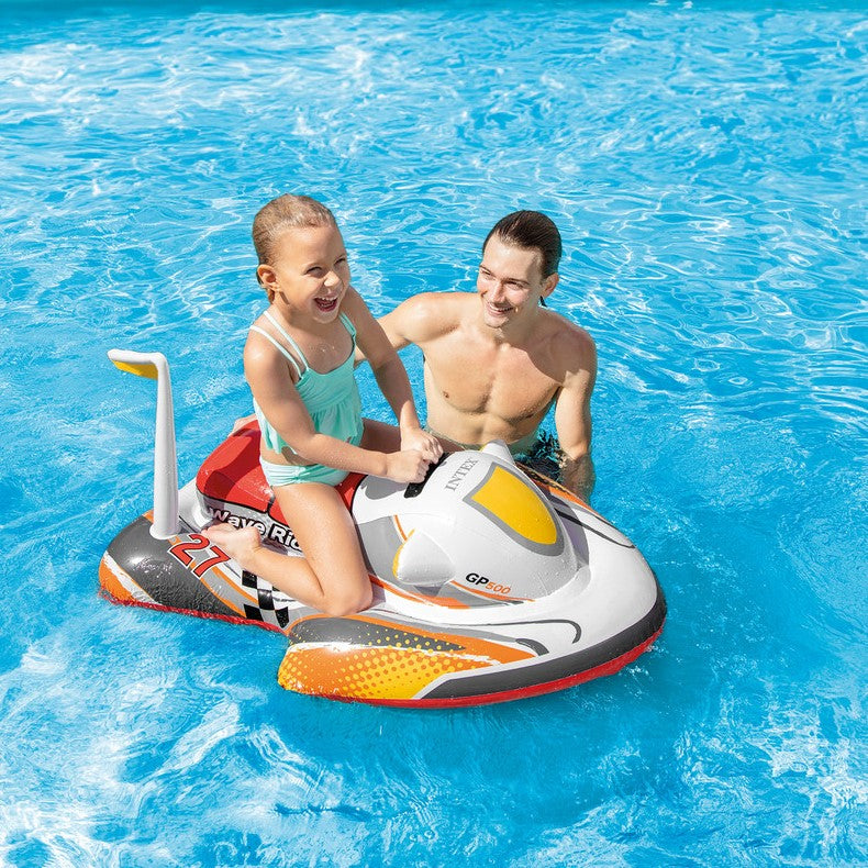 Intex Wave Rider Ride-On Inflatable Pool Float 117 x 77cm