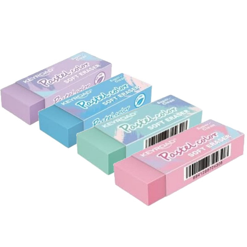 Keyroad Pastel Soft Eraser x 1pc Assortment