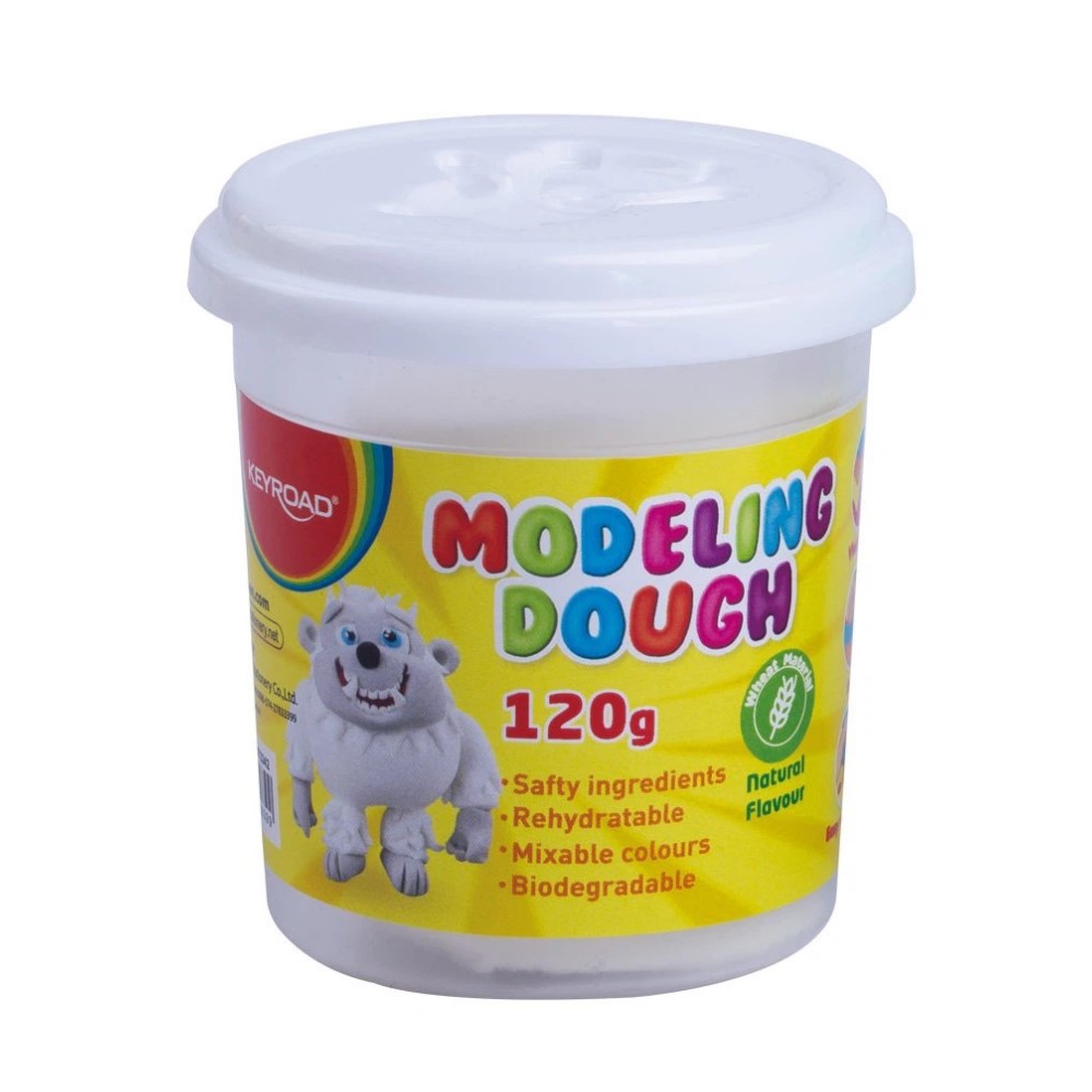 Keyroad Modelling Dough - White