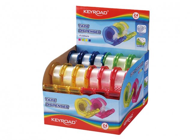 Keyroad Tape Dispenser + Invisible Tape x1pc
