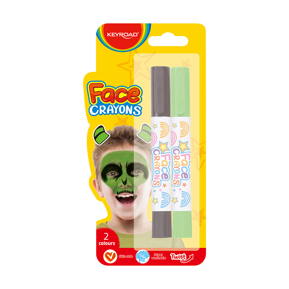 Keyroad Face Crayons A Pack Of 2pcs