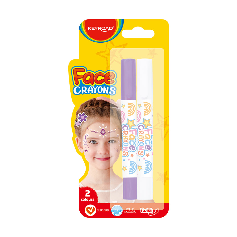 Keyroad Face Crayons A Pack Of 2pcs