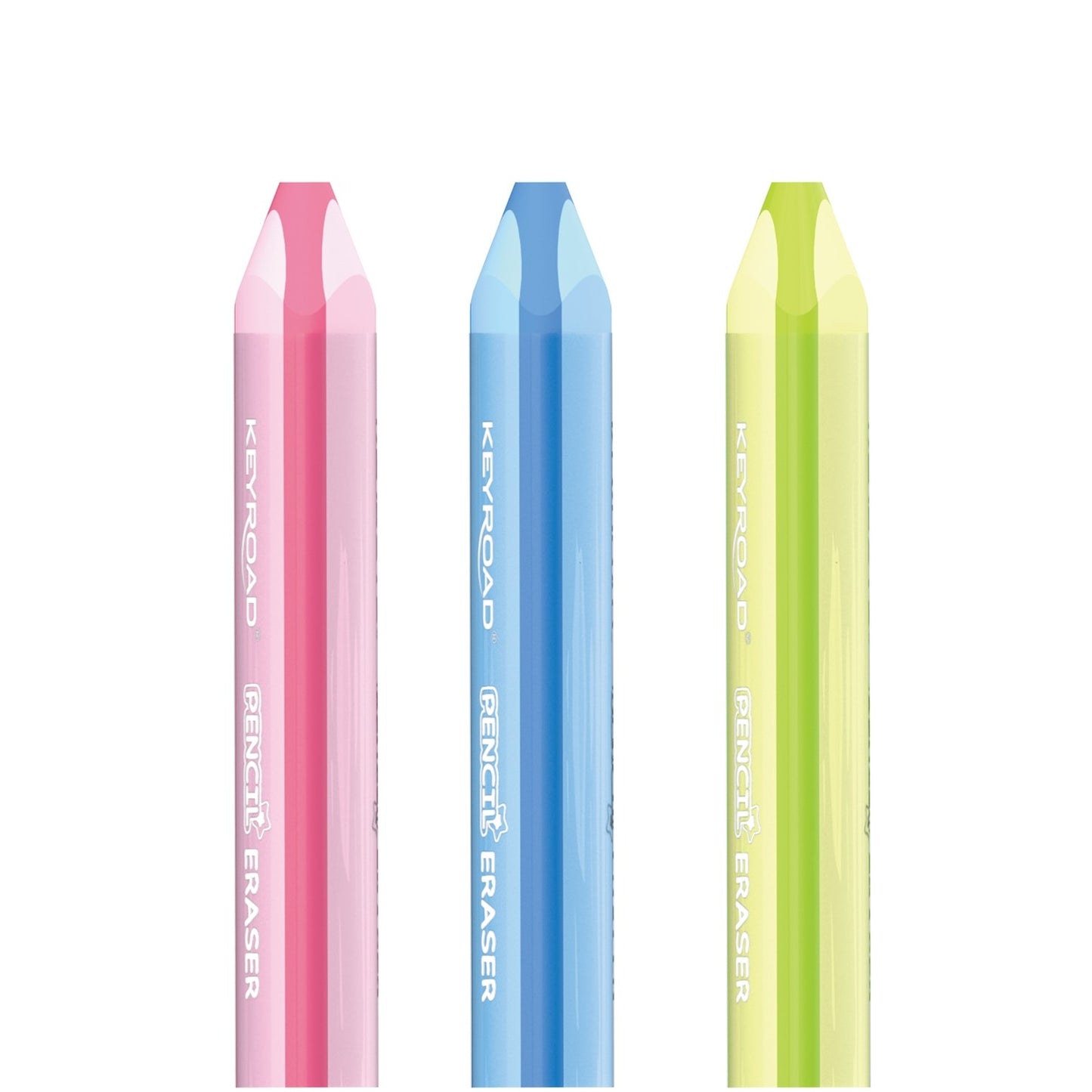 Keyroad Triangular Eraser - Stick x 1pc Assortment