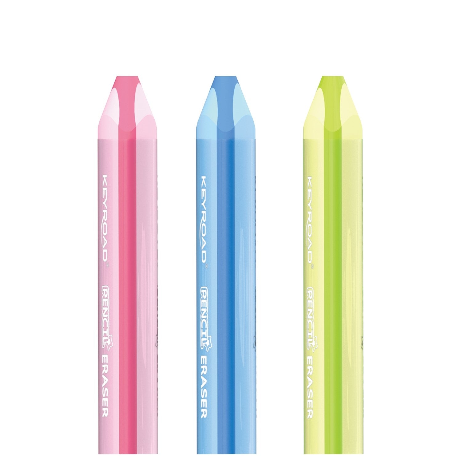 Keyroad Triangular Eraser - Stick x 1pc Assortment