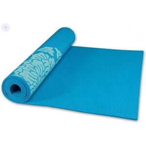 LiveUp Exercise/Yoga Mat 6mm - Pastel Blue