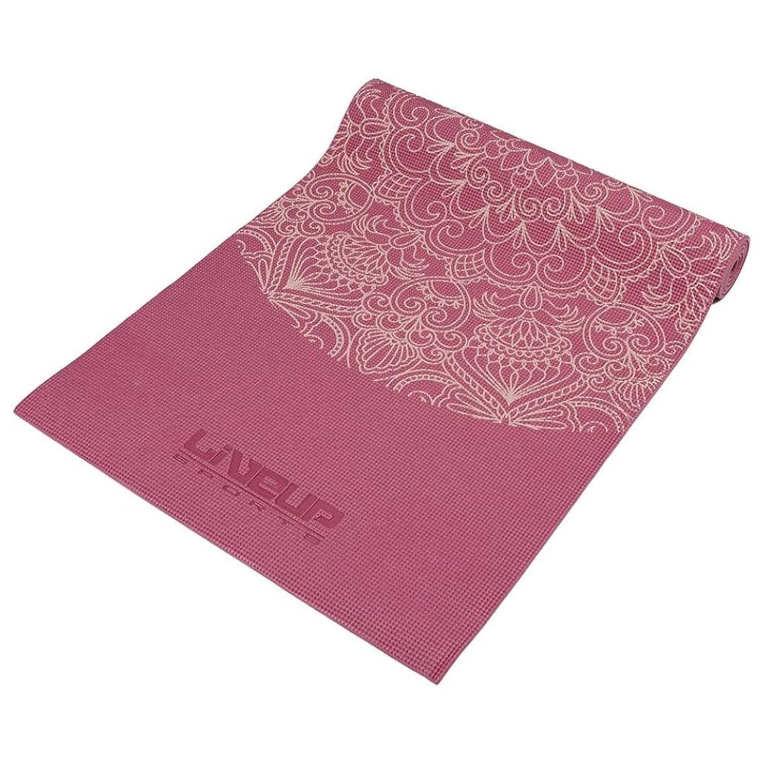 LiveUp Exercise/Yoga Mat 6mm - Maroon