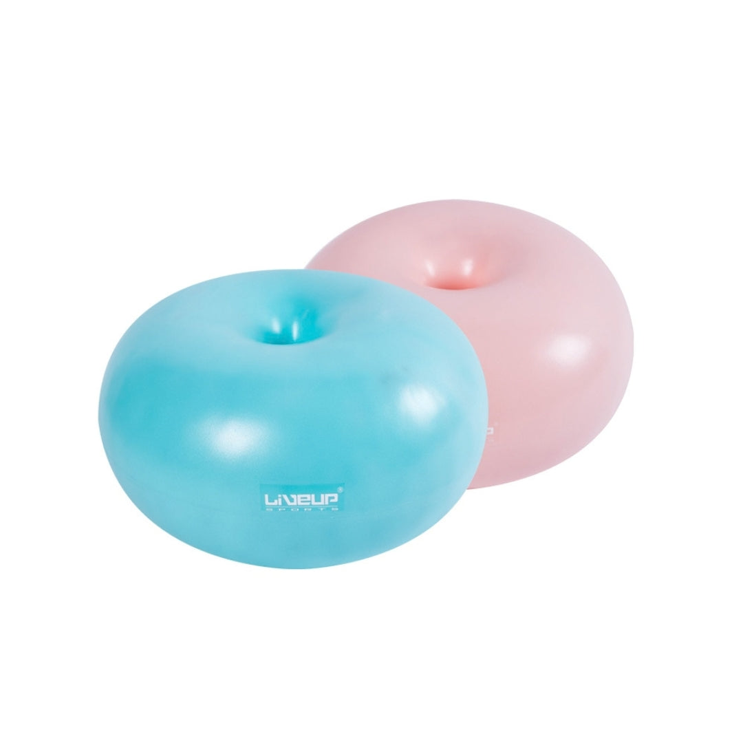 LiveUp Donut Ball + Pump - 45cm - Blue