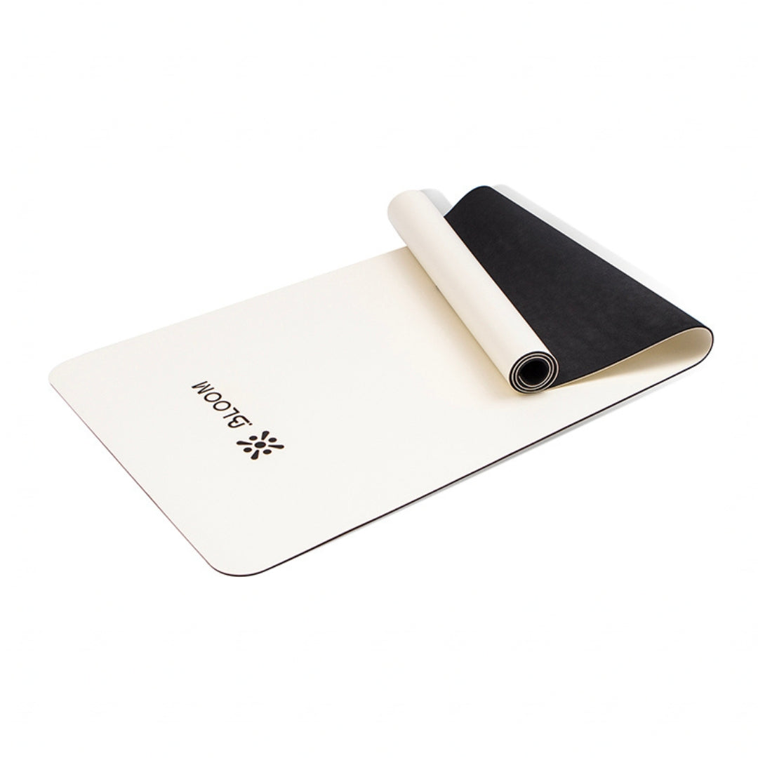 Bloom Yoga Mat 183 x 61 x 0.5cm - White