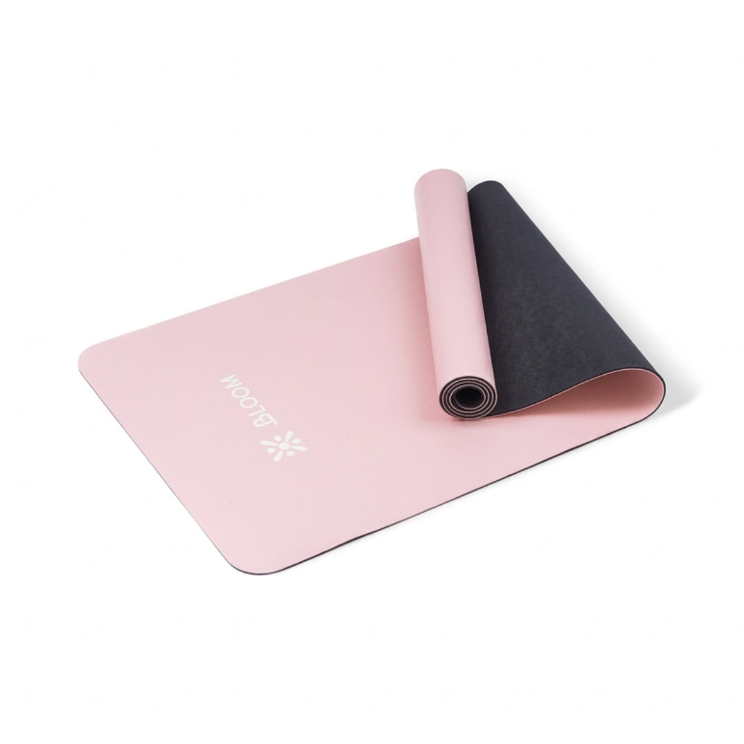 Bloom Yoga Mat 183 x 61 x 0.5cm - Pink
