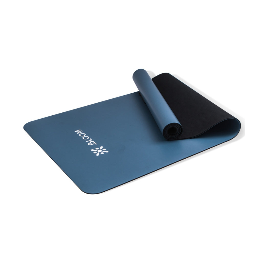 Bloom Yoga Mat 183 x 61 x 0.5cm - Blue