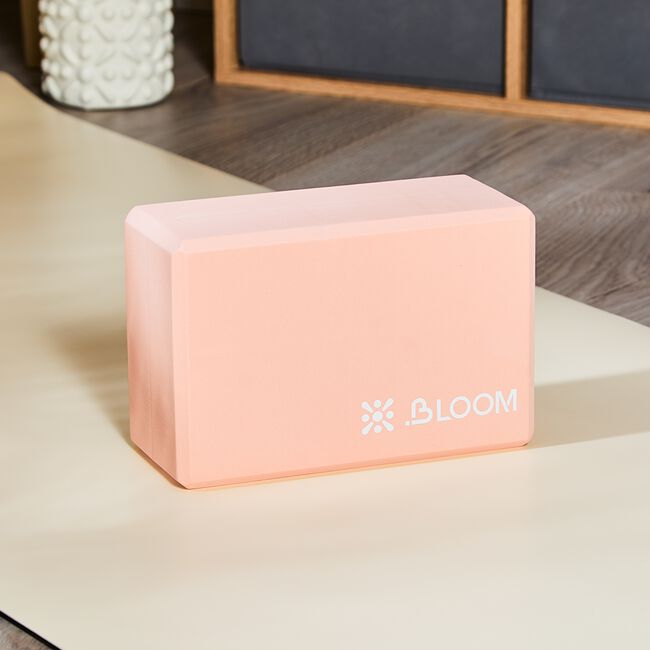 Bloom Yoga Brick 22.9 x 15 x 10cm Pink