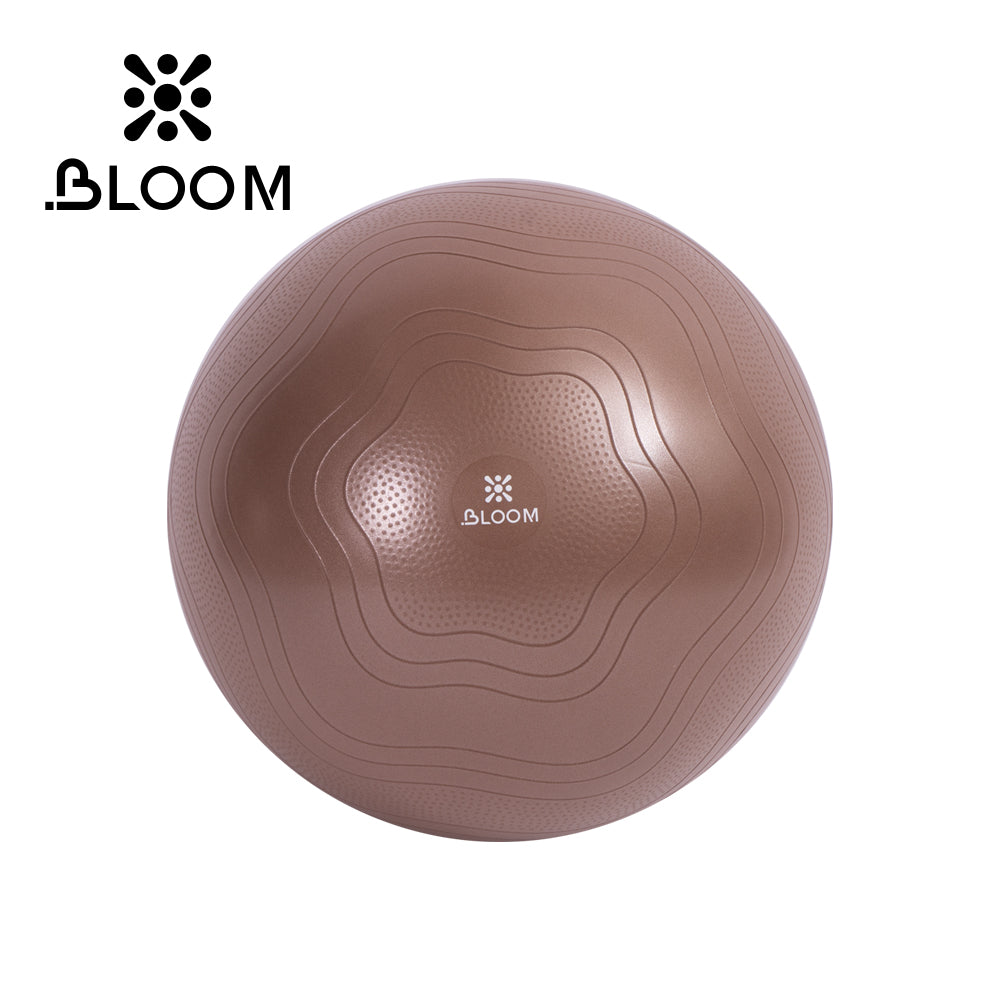 Bloom Anti-Burst Yoga Ball - Brown - 55cm