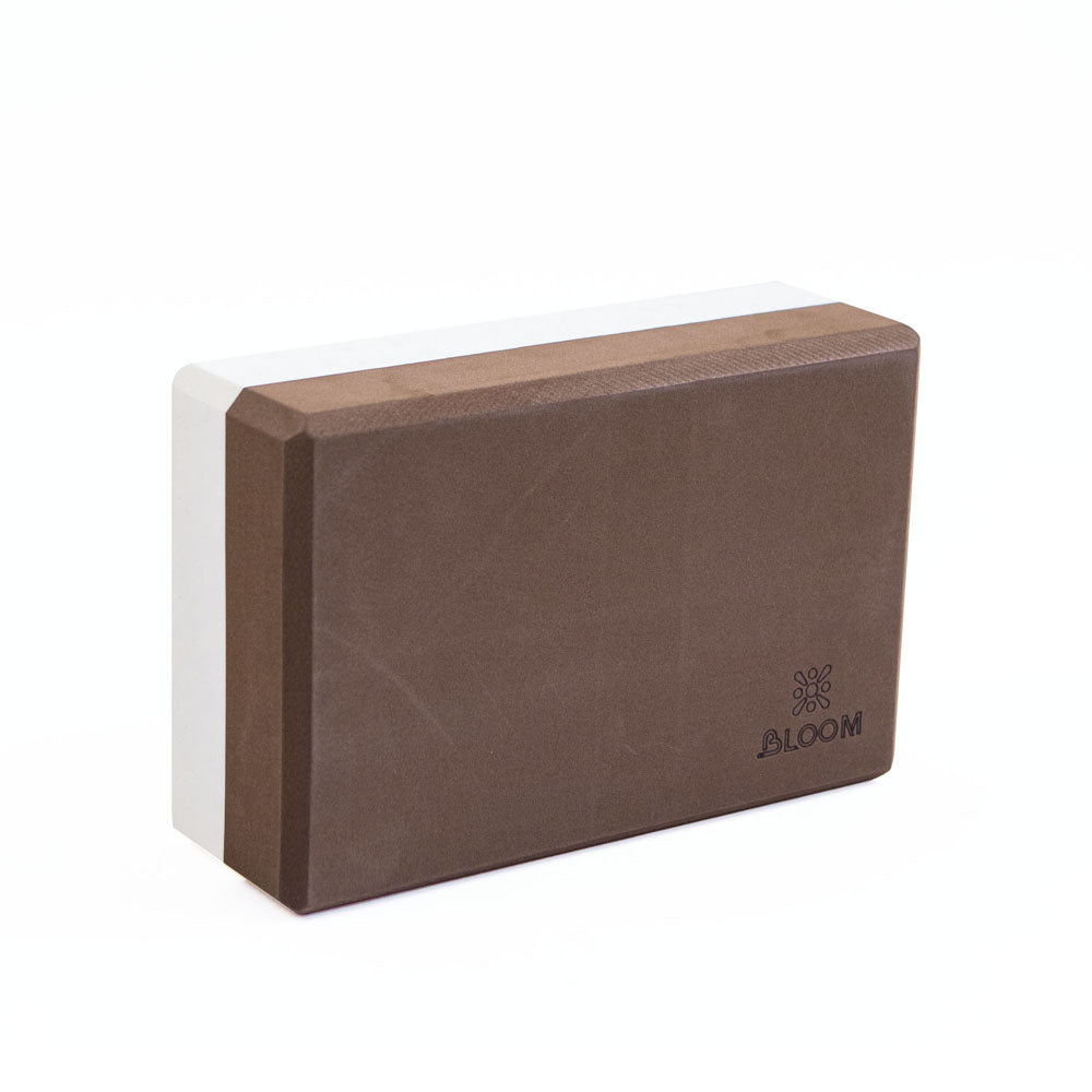 Bloom Yoga Brick 23 x 15 x 7.5cm - White
