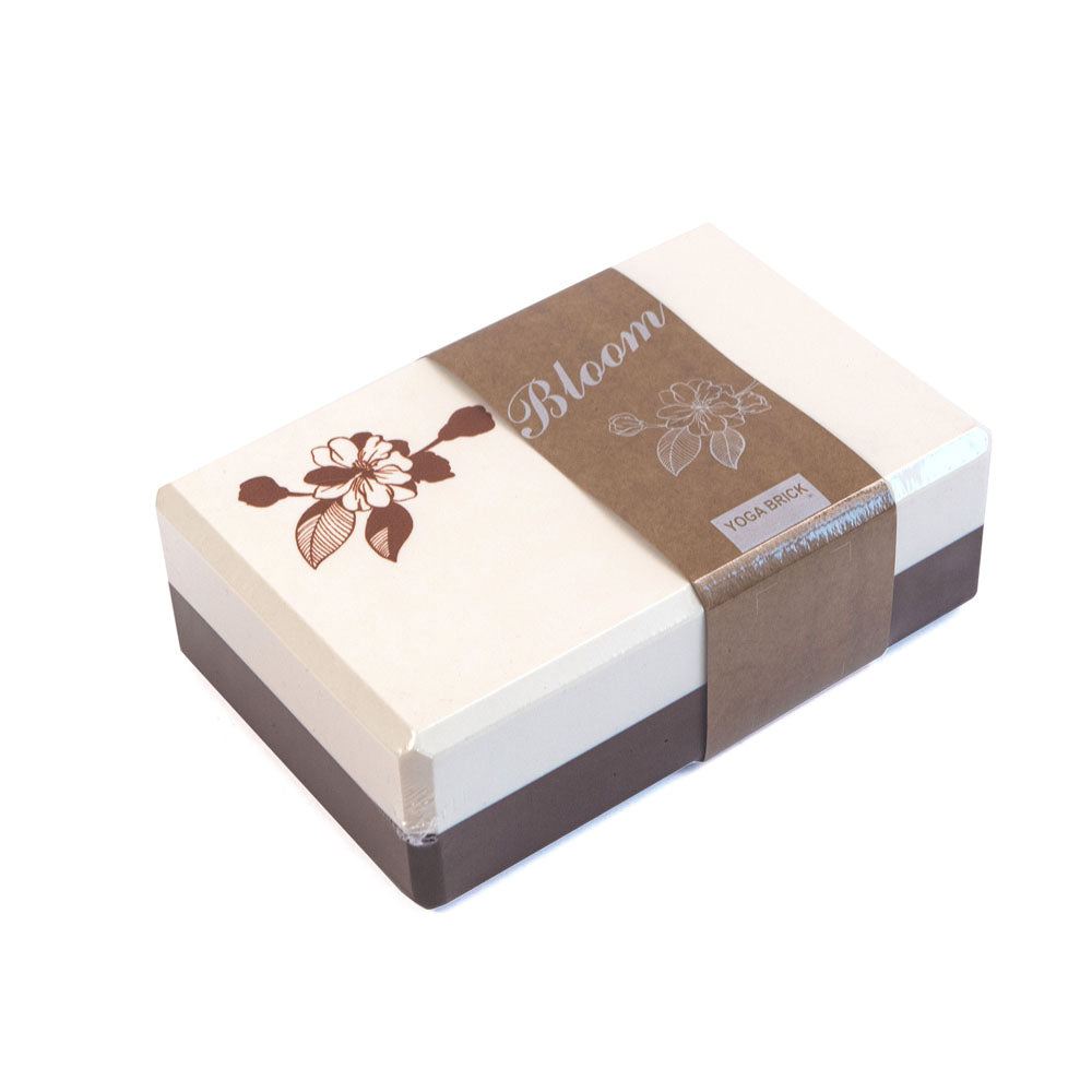 Bloom Yoga Brick 23 x 15 x 7.5cm - White