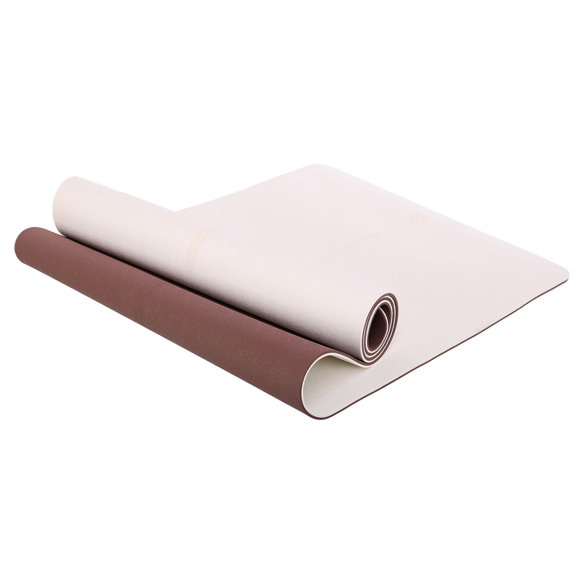 Bloom Yoga Mat 183 x 66 x 0.7cm - White