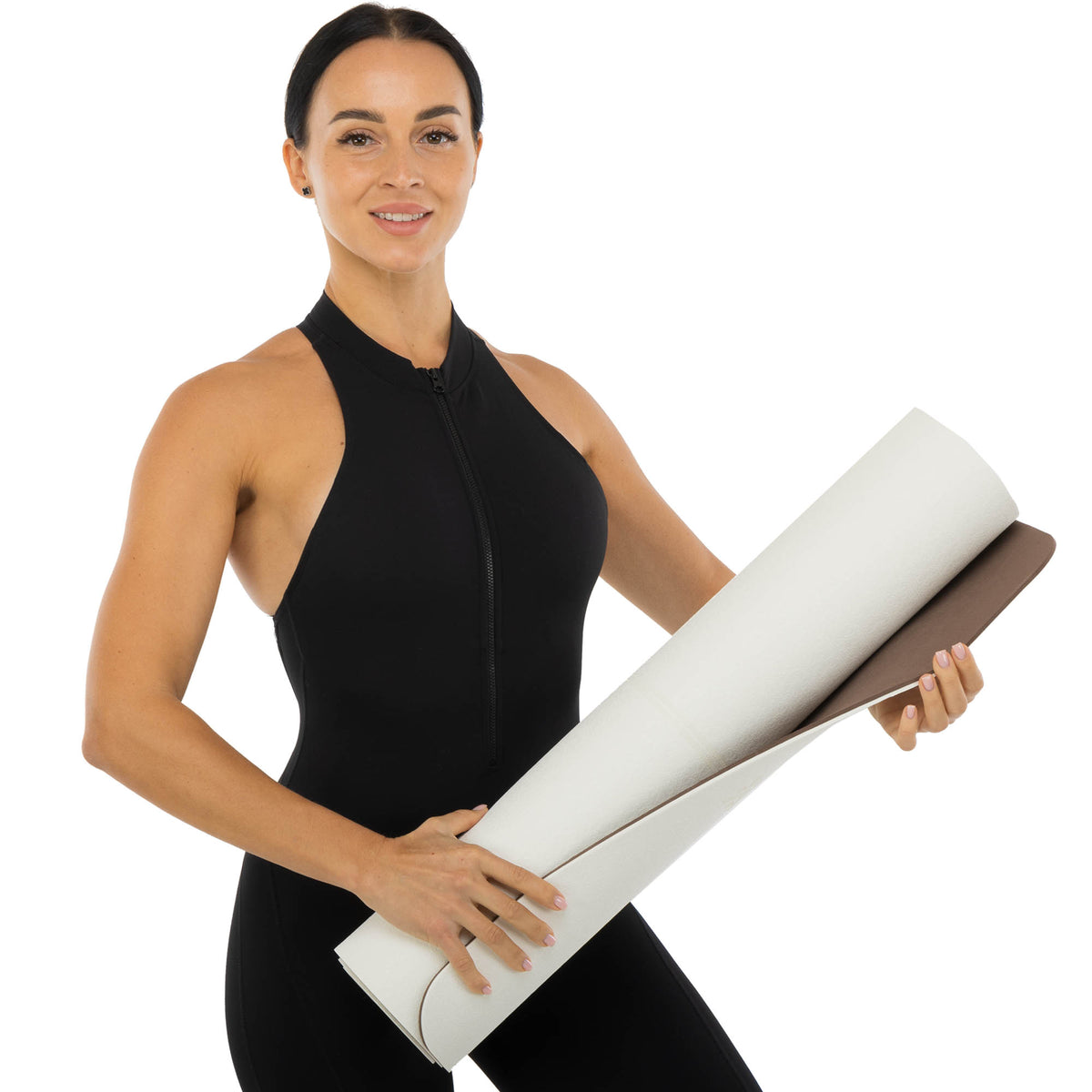 Bloom Yoga Mat 183 x 66 x 0.7cm - White