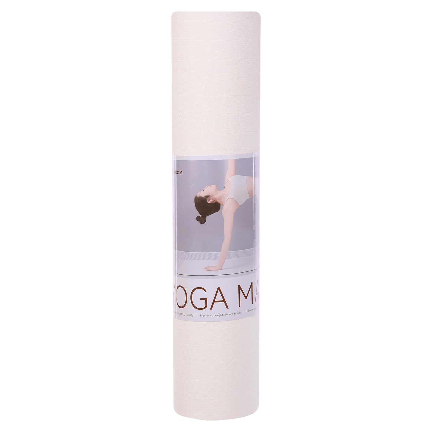 Bloom Yoga Mat 183 x 66 x 0.7cm - White
