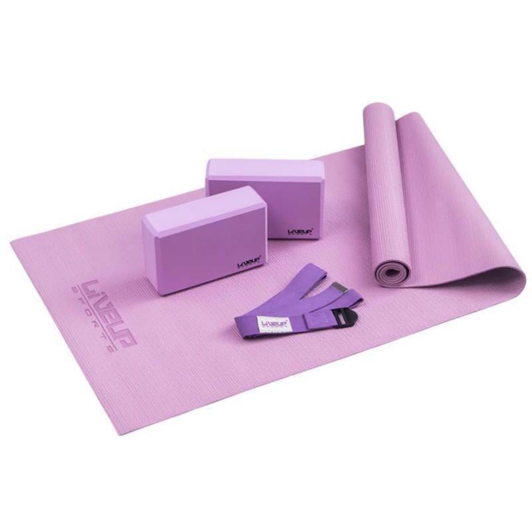 LiveUp Yoga Set - Purple