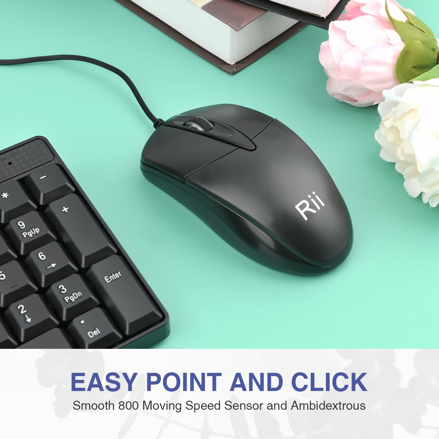 Rii - Business Keyboard And Mouse Combo - Wired