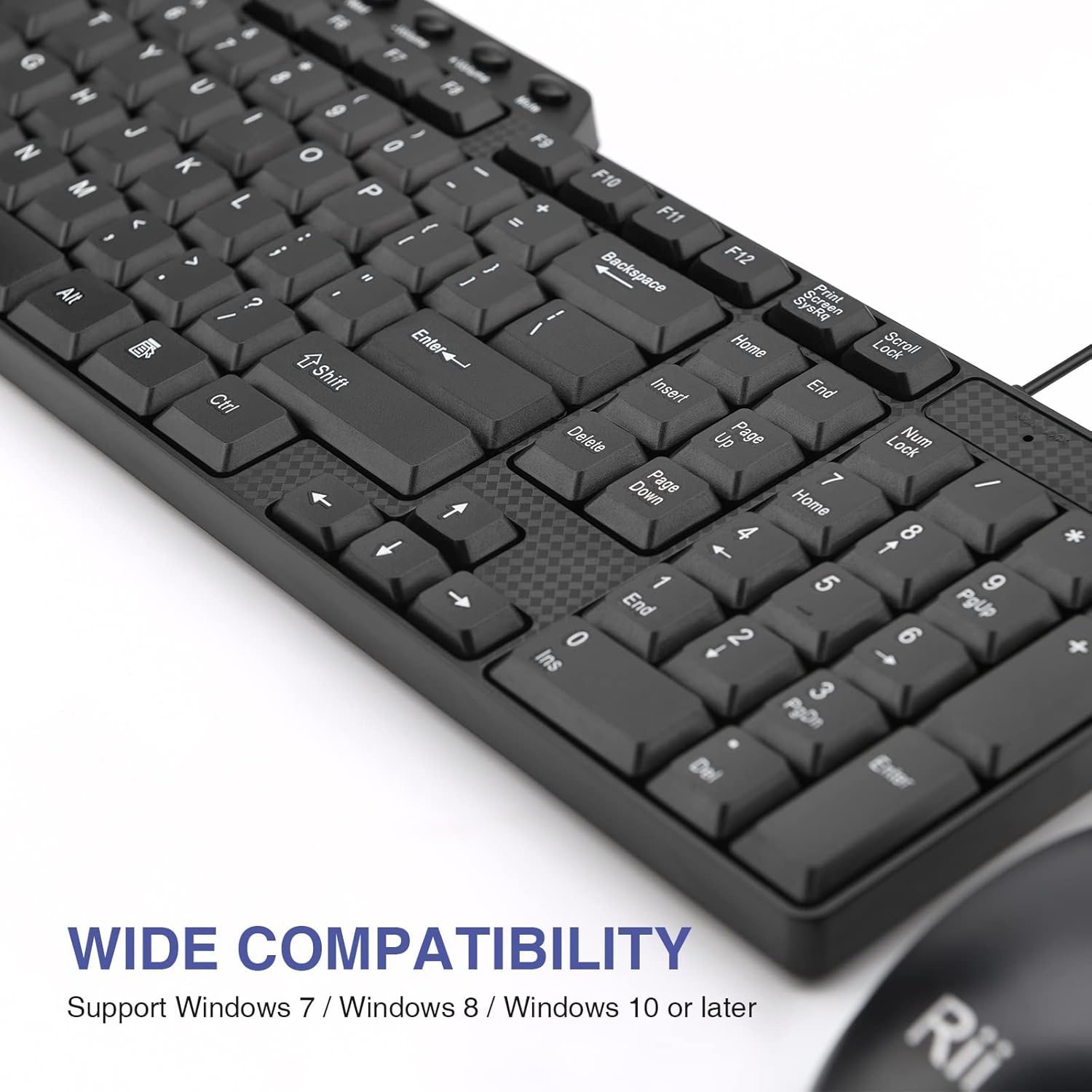 Rii - Business Keyboard And Mouse Combo - Wired