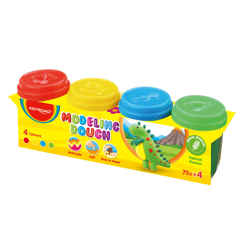 Keyroad Modelling Dough A Pack Of 4pcs