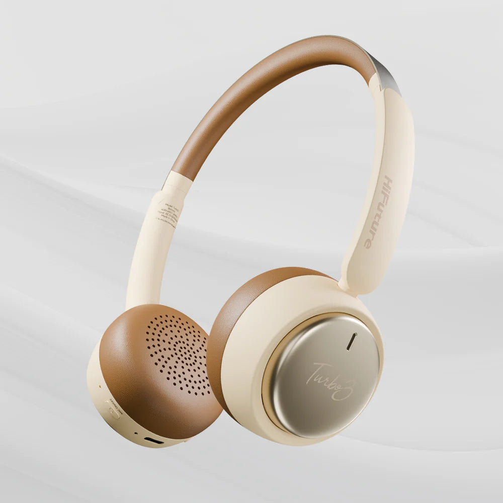 HiFuture Wireless Headphones - Turbo3 - Latte