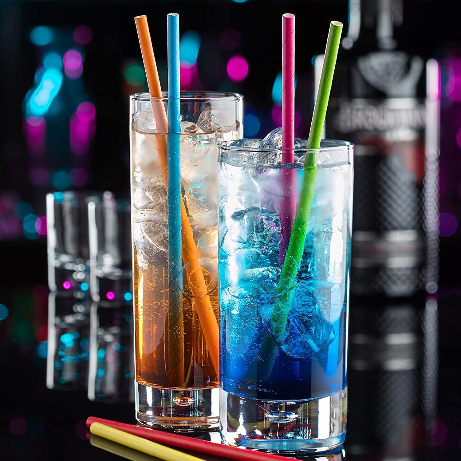 Ipak Eco-Friendly Paper Straws A Pack Of 50pcs - Assorted