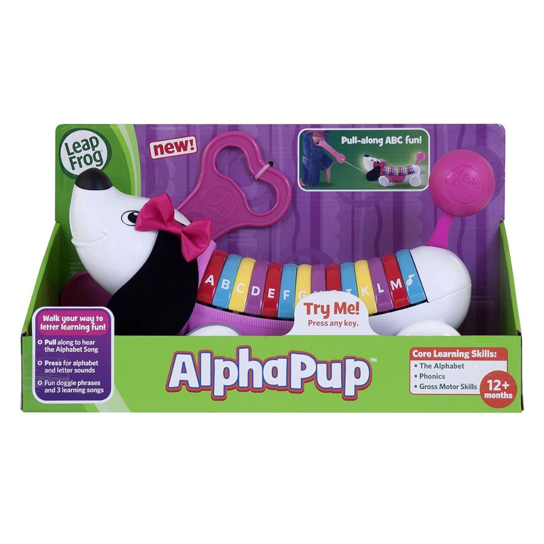 LeapFrog AlphaPup Pink +12m