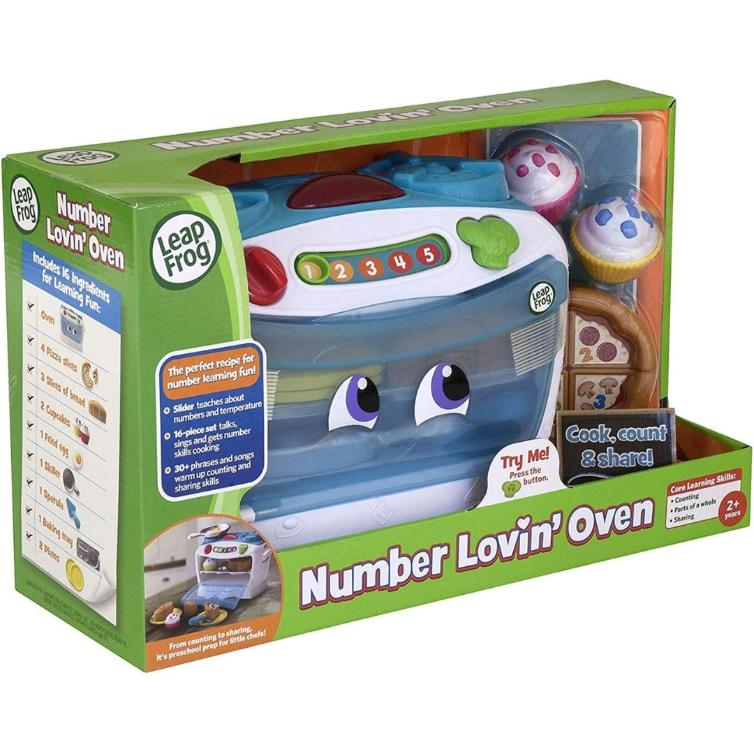 LeapFrog - Number Loving Oven - Blue +2y