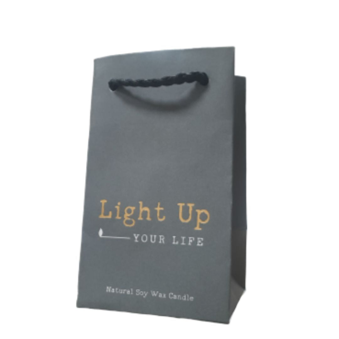 Gift Bag Light Up Your Life For Natural Soy Wax Candle 13.5 x 8cm