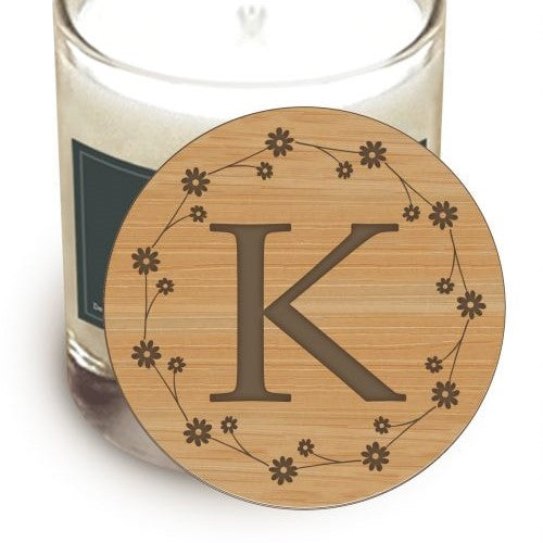 K Wooden Quote Lid