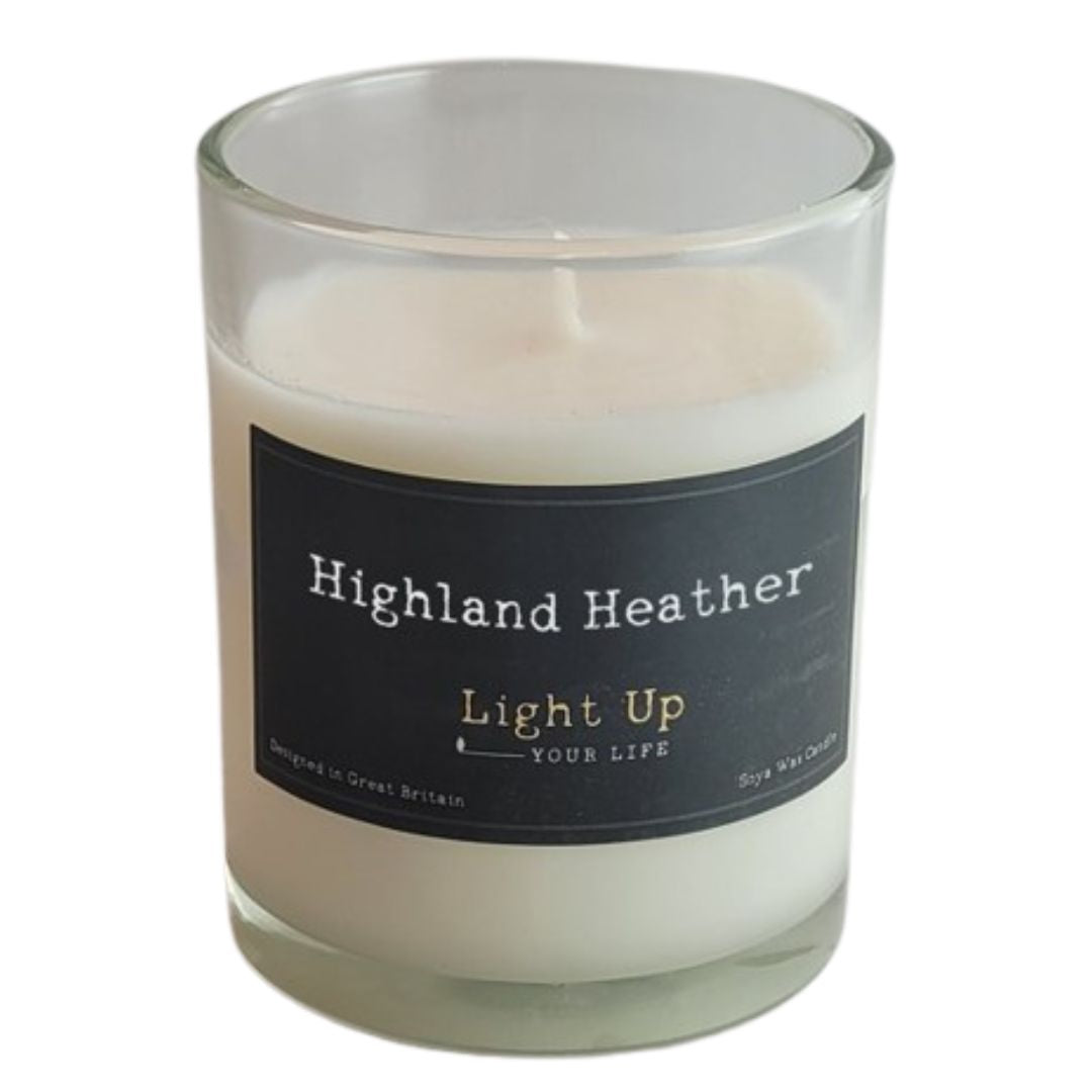 Soya Wax Candle Light Up Your Life Highland Heather 150ml