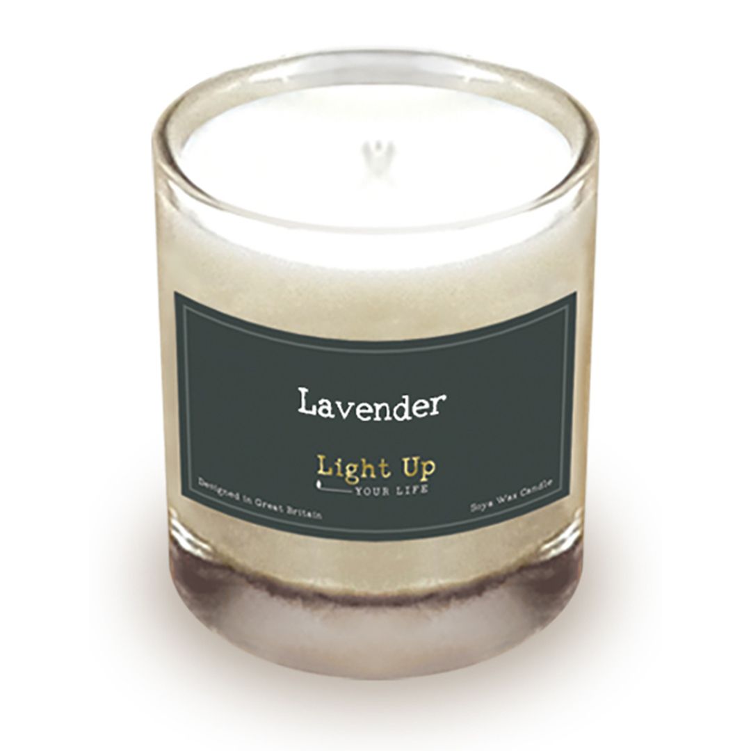 Soya Wax Candle Light Up Your Life Lavender Fields 150ml