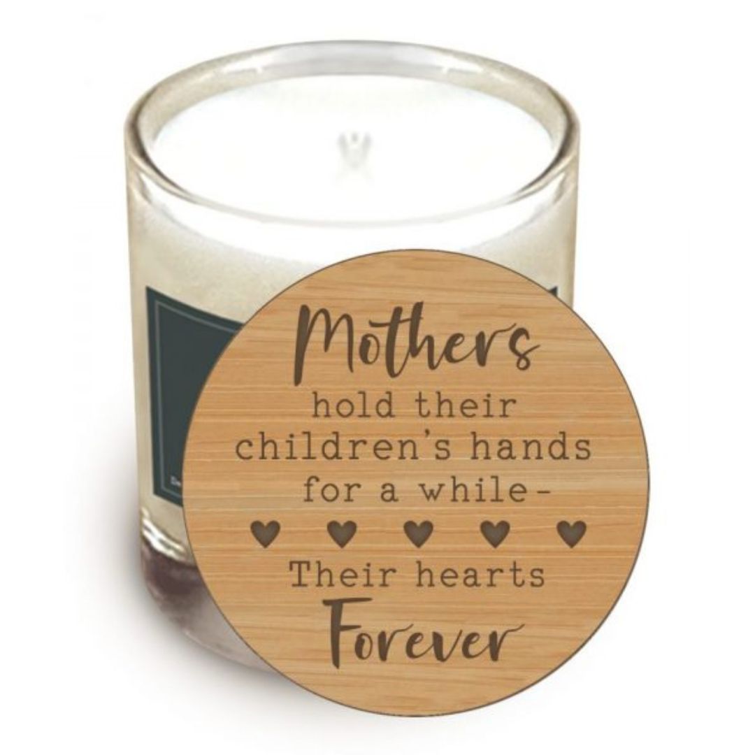 Mothers Hold Their Children's Hands For A While - Their Hearts Forever