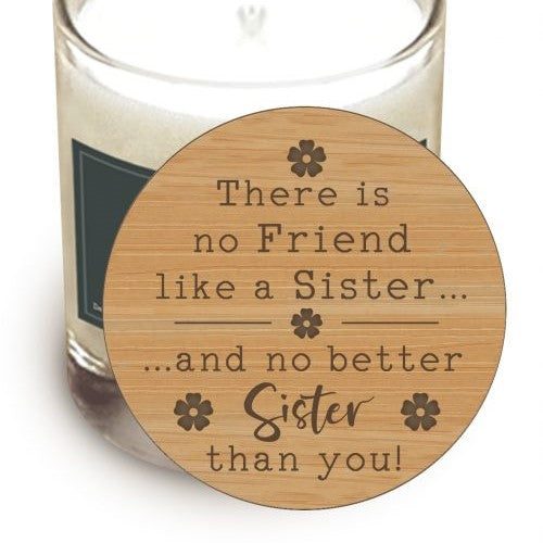 Best Sister Wooden Quote Lid