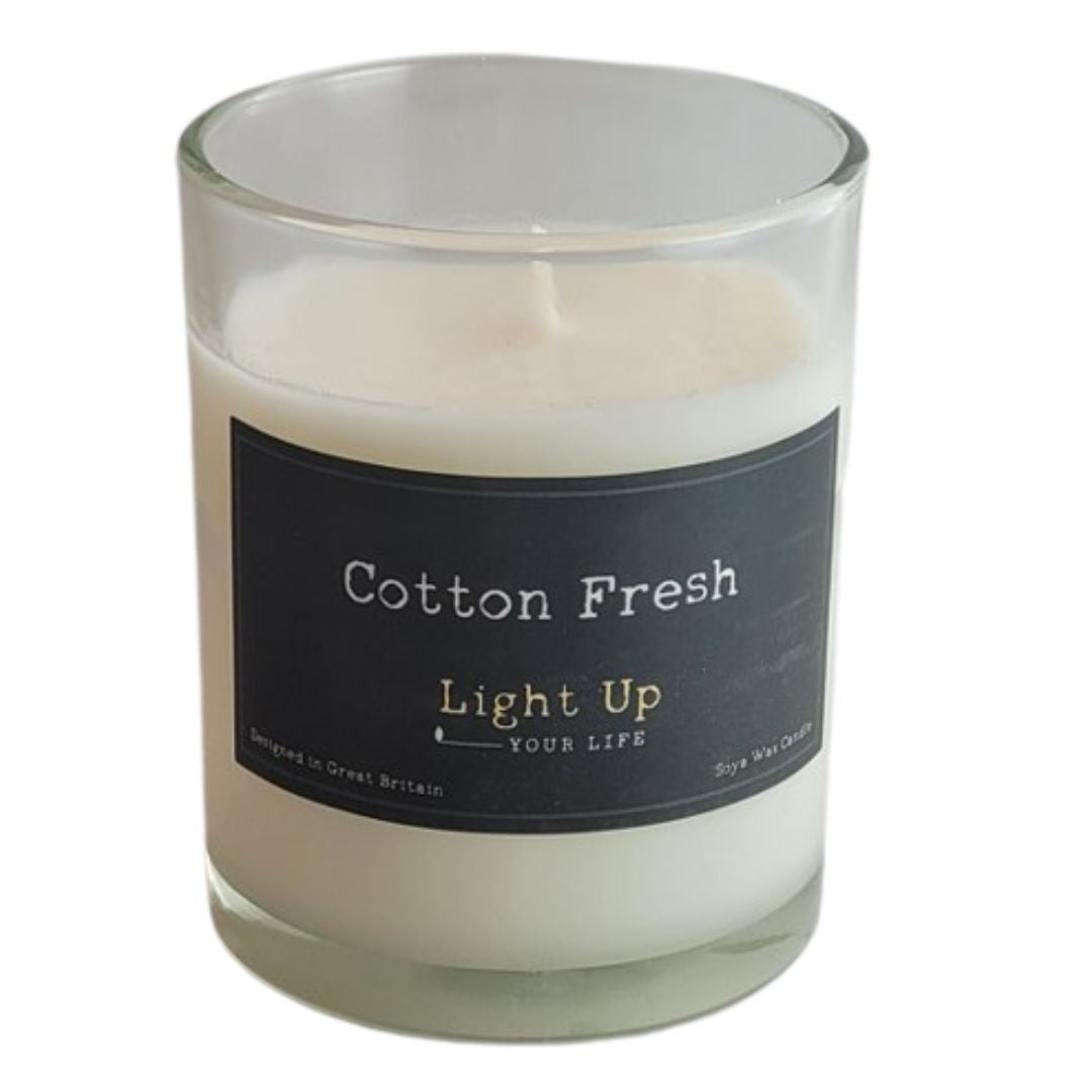 Soya Wax Candle Light Up Your Life Cotton Fresh 150ml