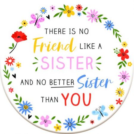 Ceramic Coaster - Sister