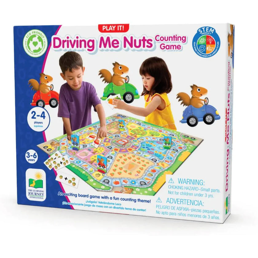 The Learning Journey - Driving Me Nuts Counting Game