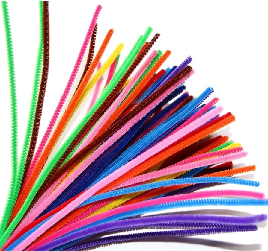 Daco Uni Fluffy Stems A Pack Of 25pcs - Various Colours
