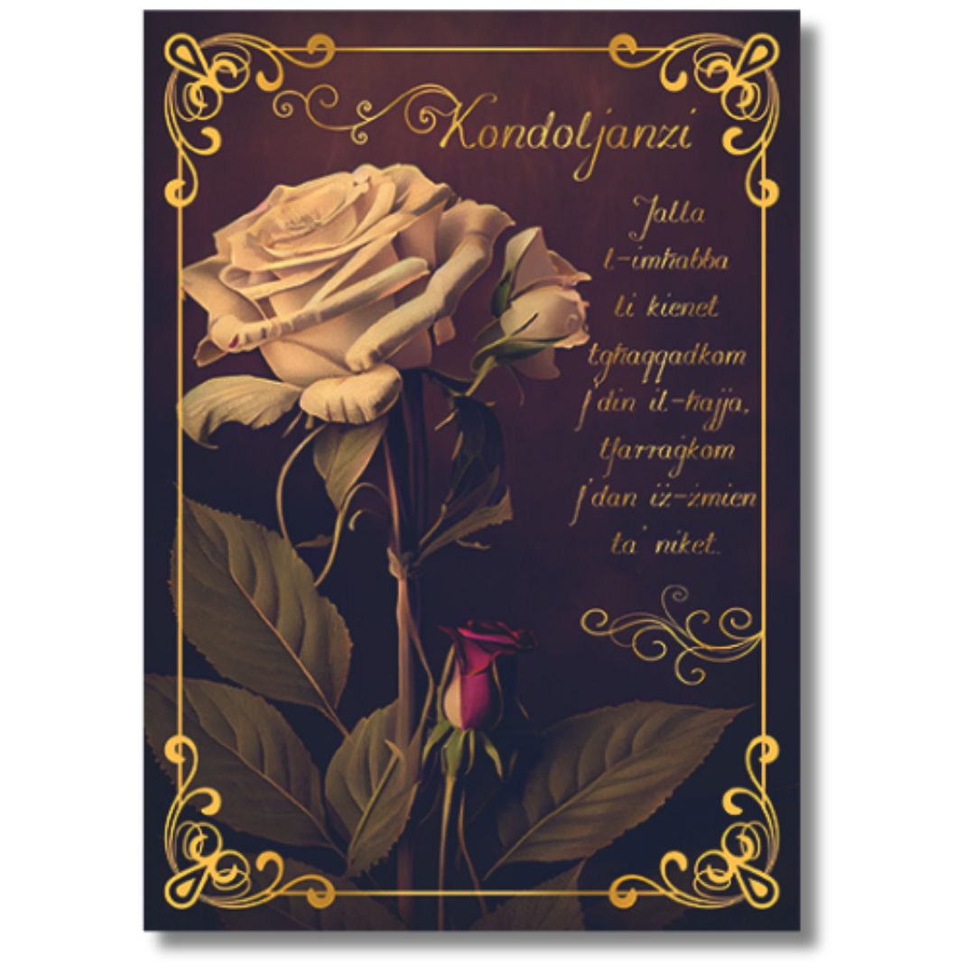 Kondoljanzi' Greeting Card