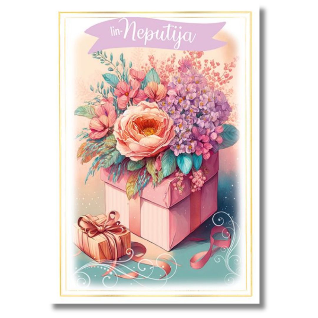 Awguri Lin-Neputija - Greeting Card