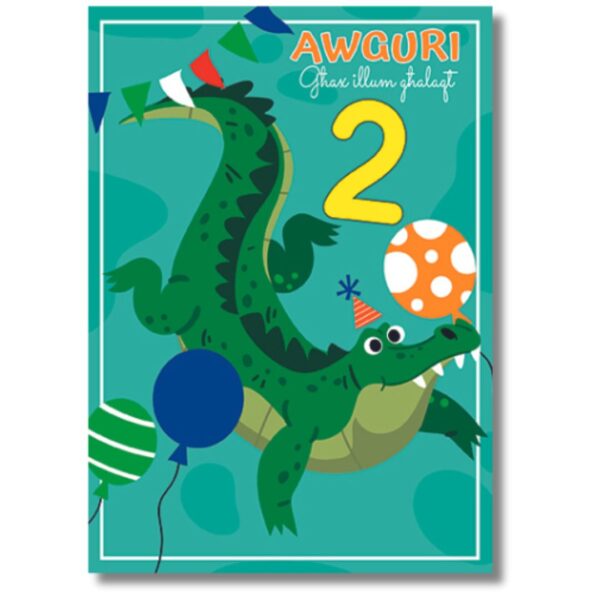 2nd Birthday - Crocodoile