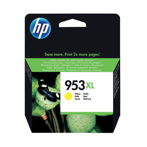 HP Ink Cartridge - 953 XL Yellow 1450 Pages
