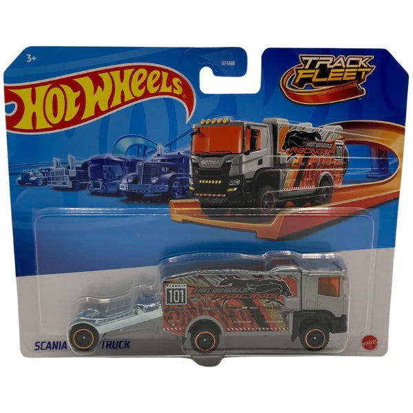 Hot Wheels Track Fleet 2024 Mix 1 Vehicles x 1pc Assortment