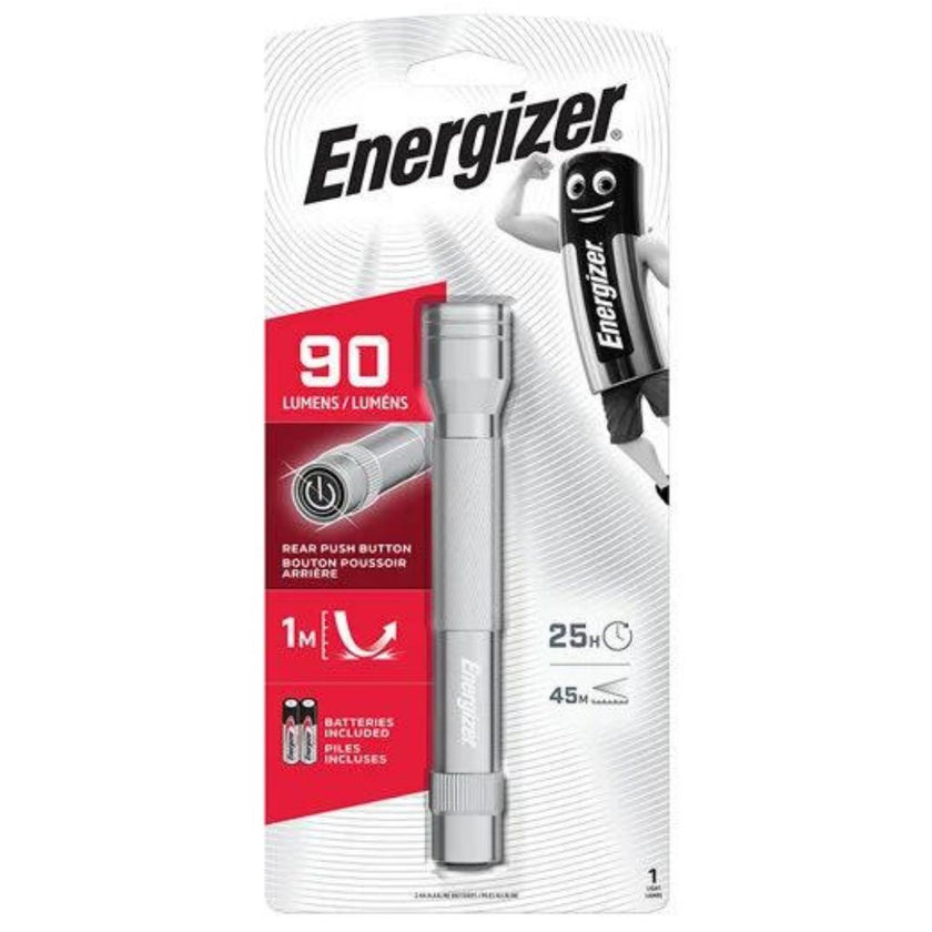 Energizer 90 Lumens Torch + Batteries