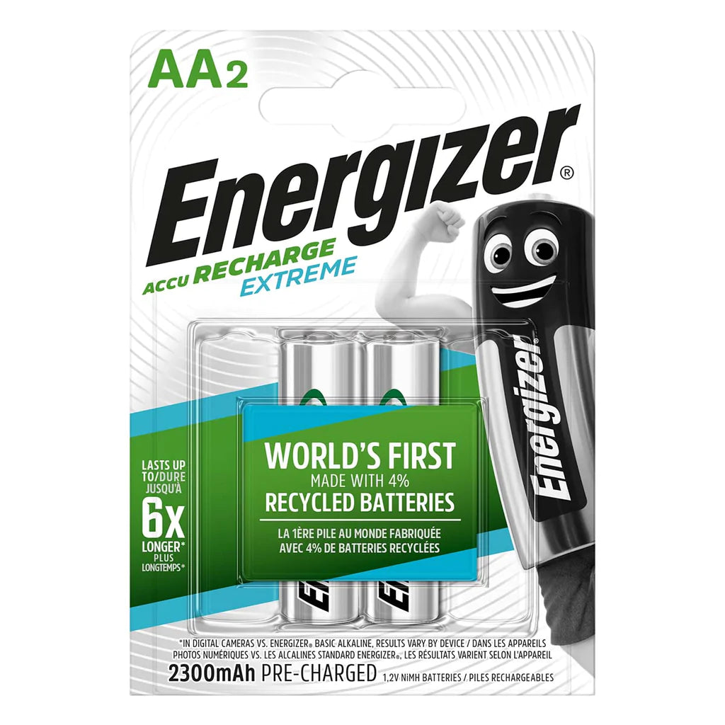 Energizer Recharge Extreme - AA / 2300mAh - Pack of 2