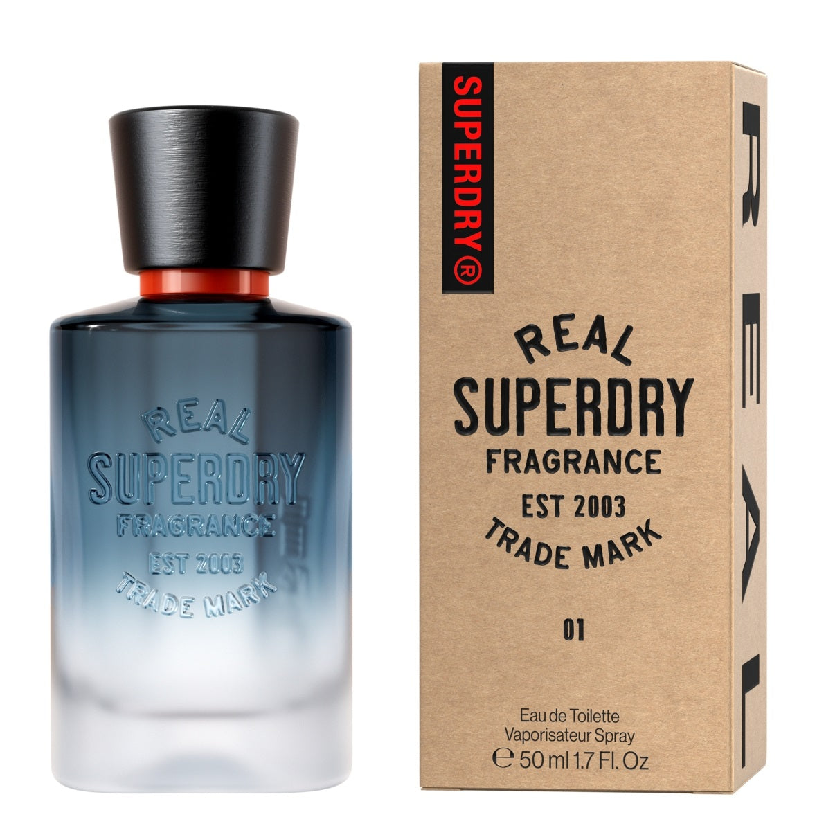 Real Superdry 01 Masculine Eau De Toilette 50ml