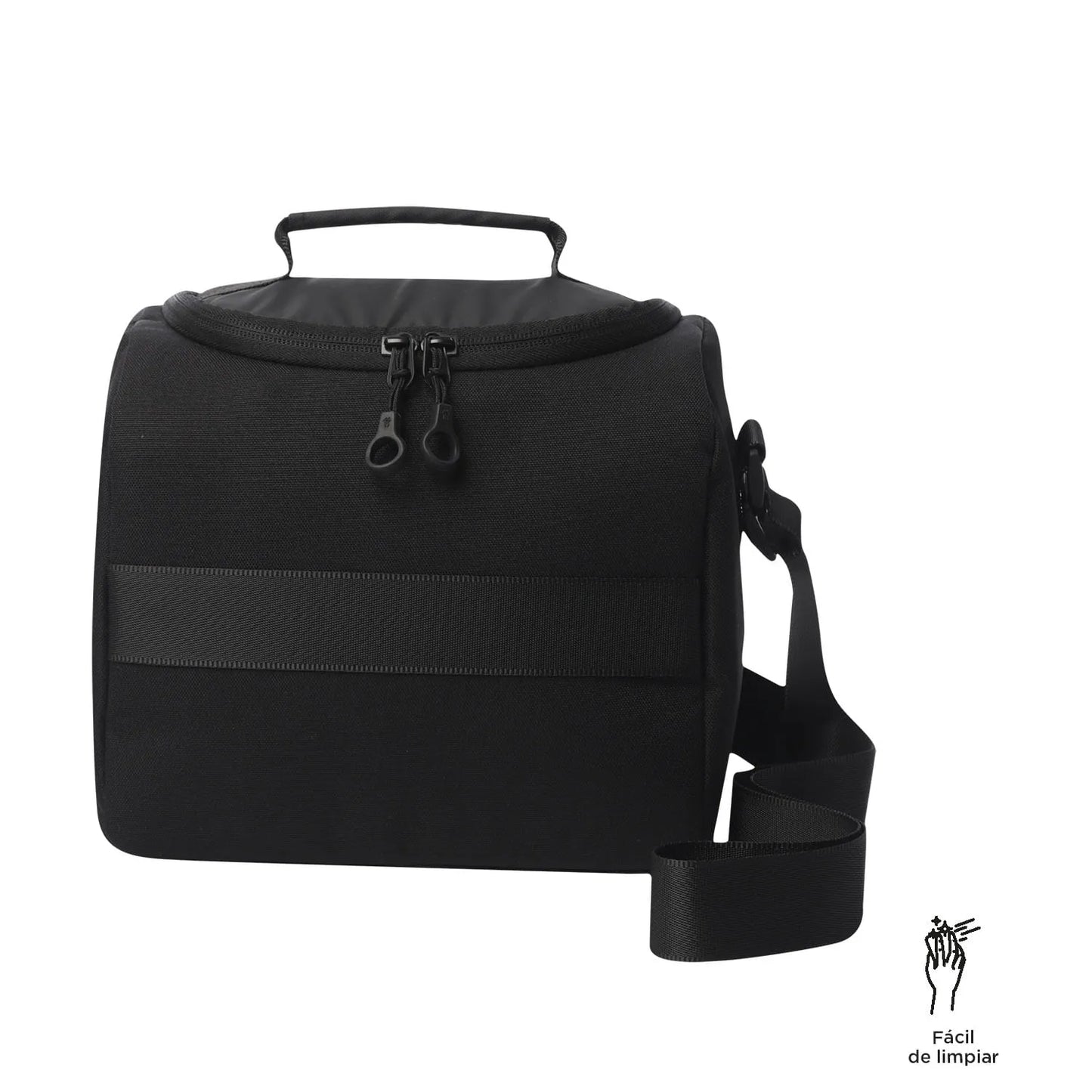 Totto Lunch Bag 21 x 23.5 x 19cm - Black