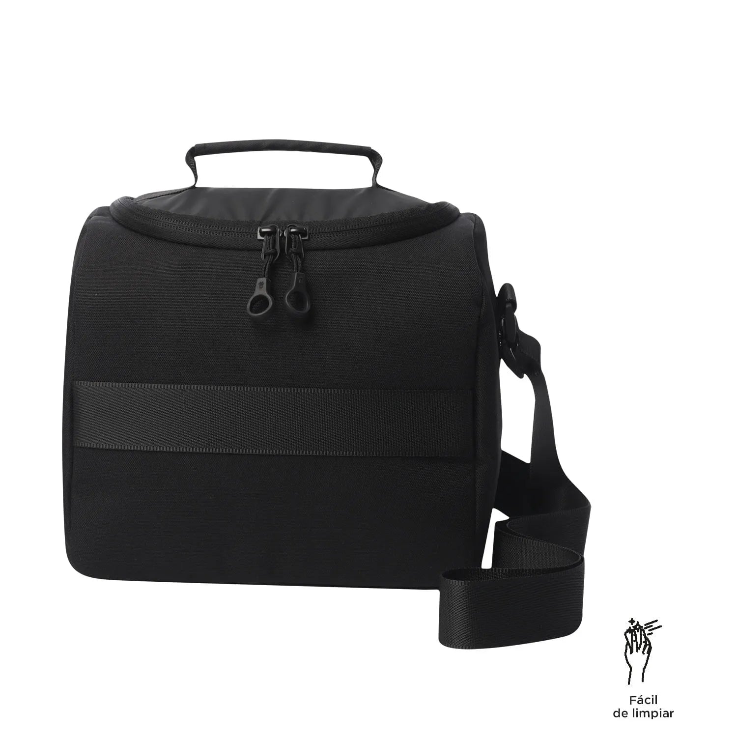 Totto Lunch Bag 21 x 23.5 x 19cm - Black