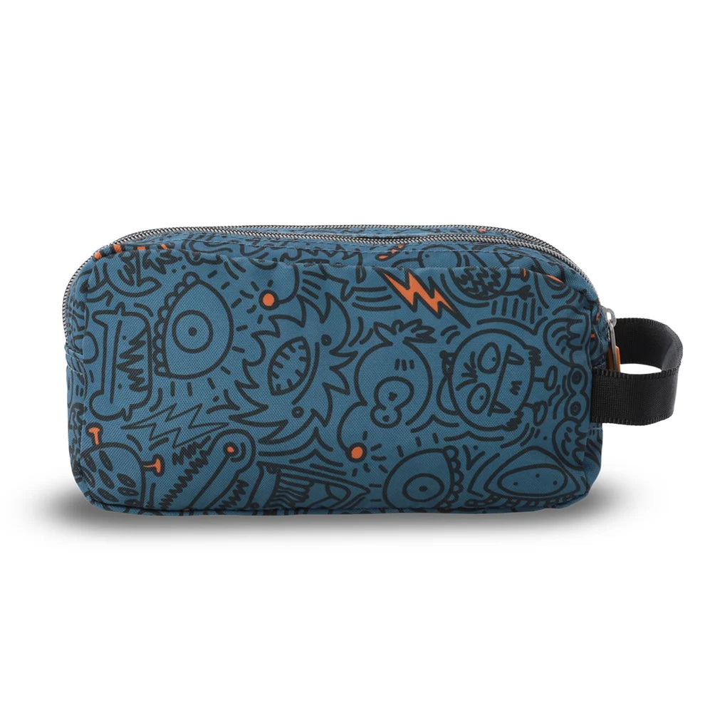 Totto 3 Compartments Pencil Case 11.5 x 23 x 10.5cm - Multiuso Agapec - 5L4